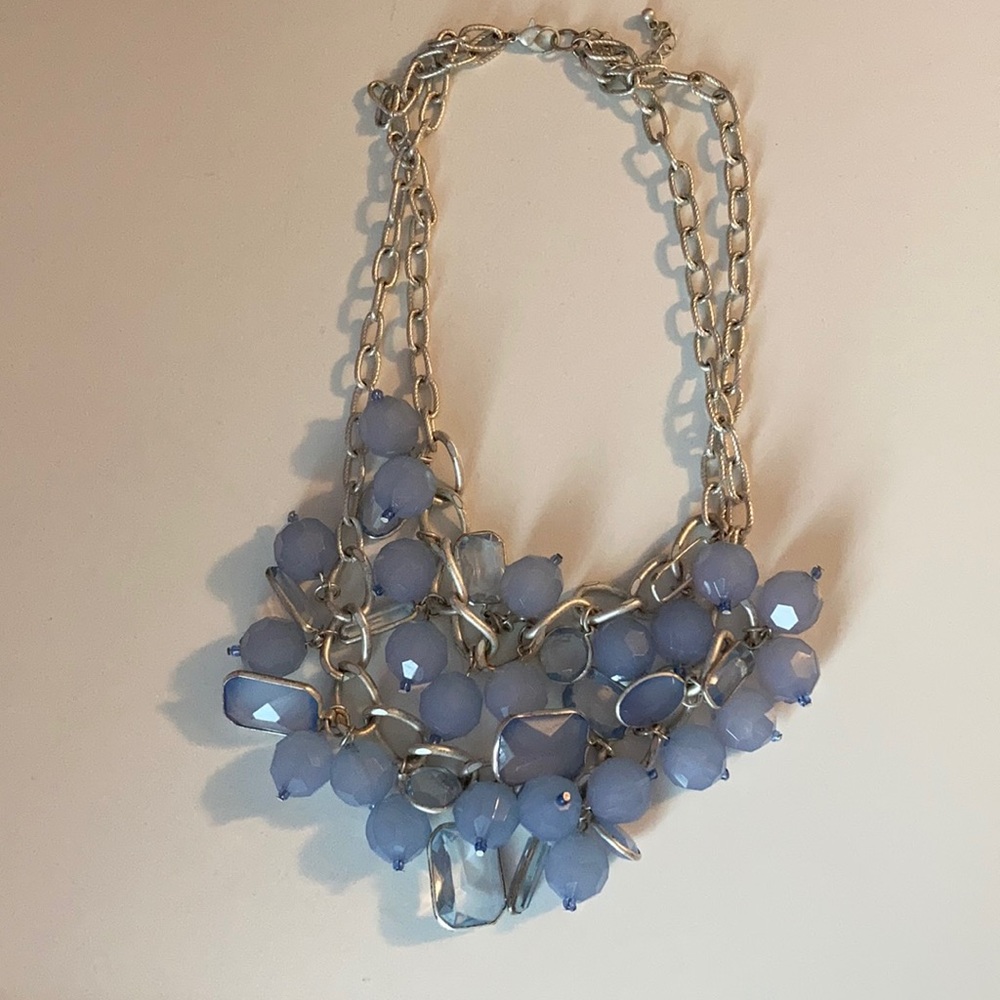 Aqua Statement Necklace